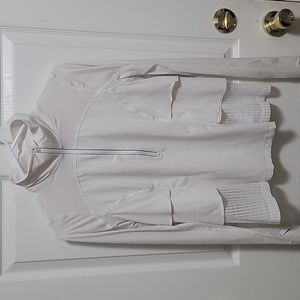 Lululemon white light weight jacket
